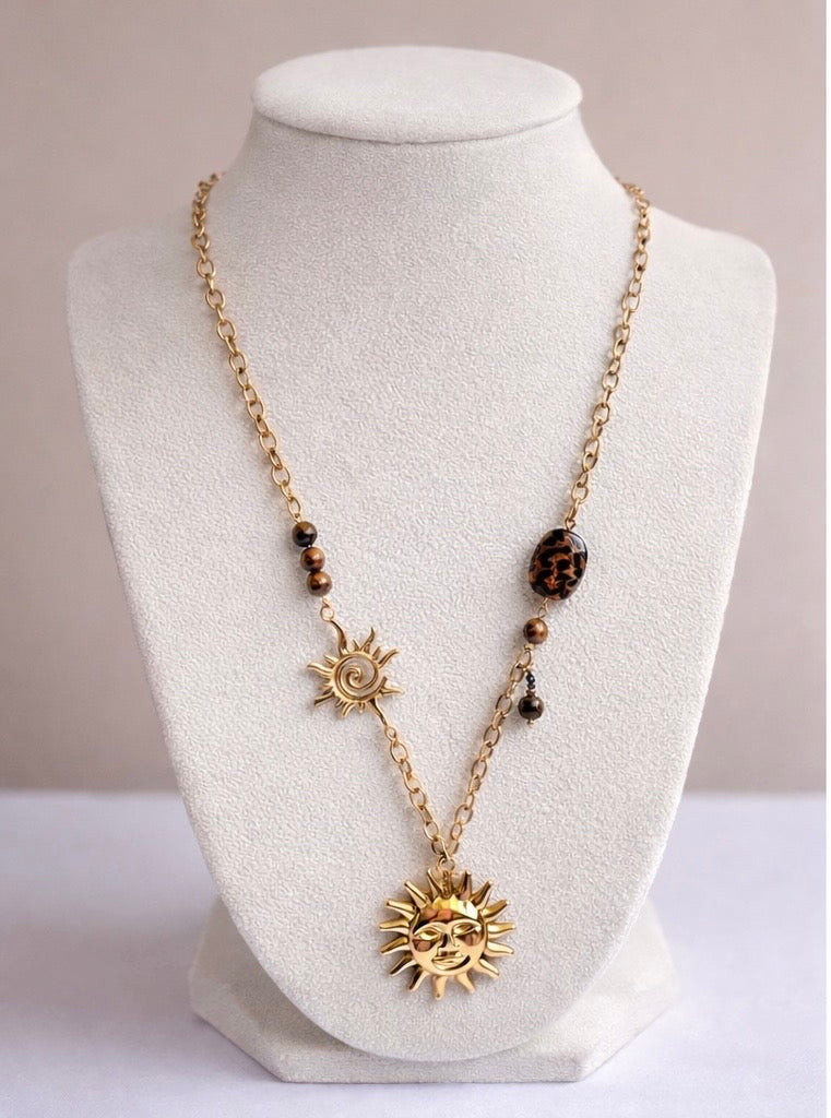 ☀️ Collier Trésor – Éclat Solaire Bohème
