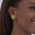Boucles d’oreilles Soleil Mystique