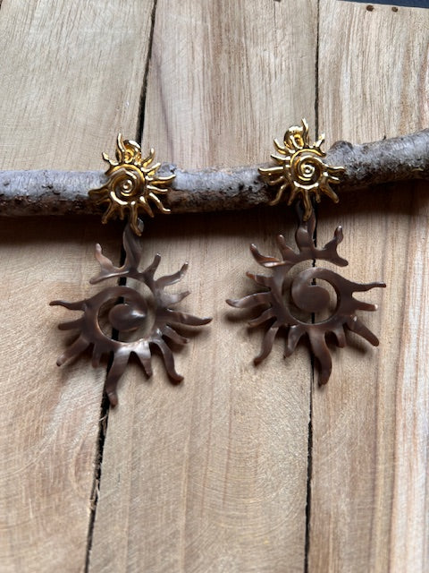 Boucles d’oreilles Soleil Bohème